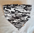 "Paws on Patrol - Black Camo Edition"  Dog / Cat Bandana - 100% Stylish Cotton Pet Accessory
