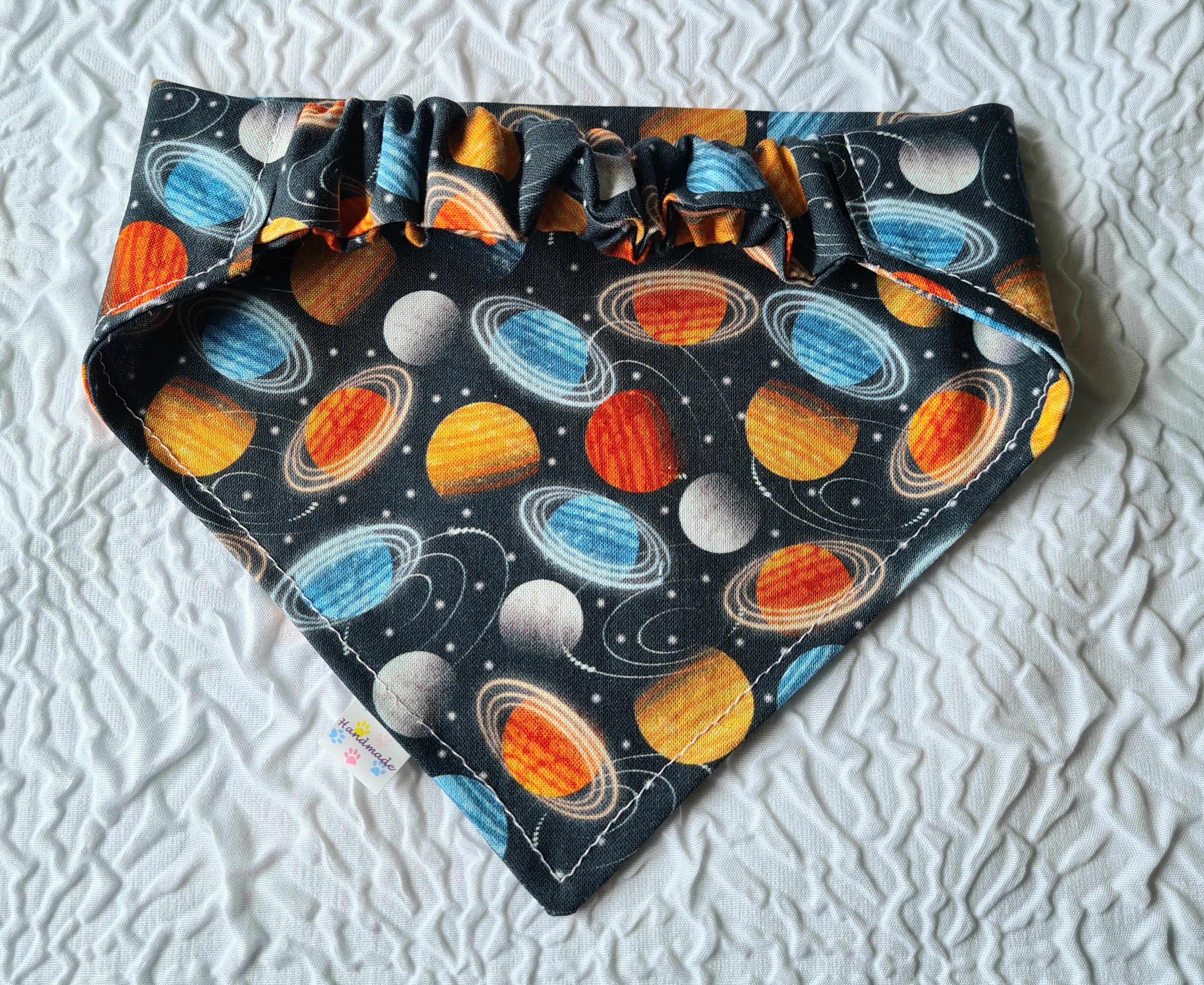 "Astro Pup"  Dog / Cat Bandana - 100% Stylish Cotton Pet Accessory
