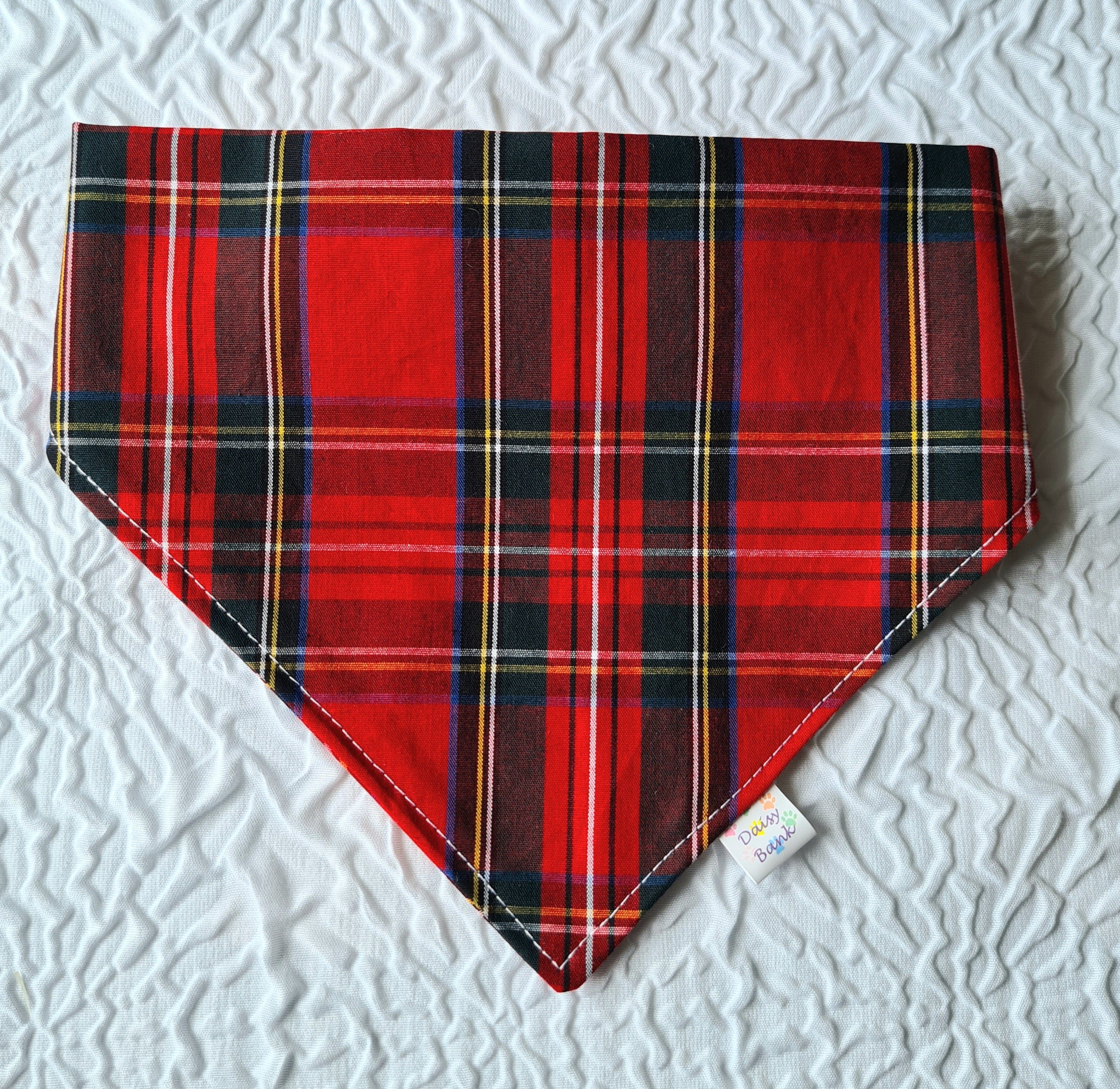 "The Highlander"  Dog / Cat Bandana - 100% Stylish Cotton Pet Accessory