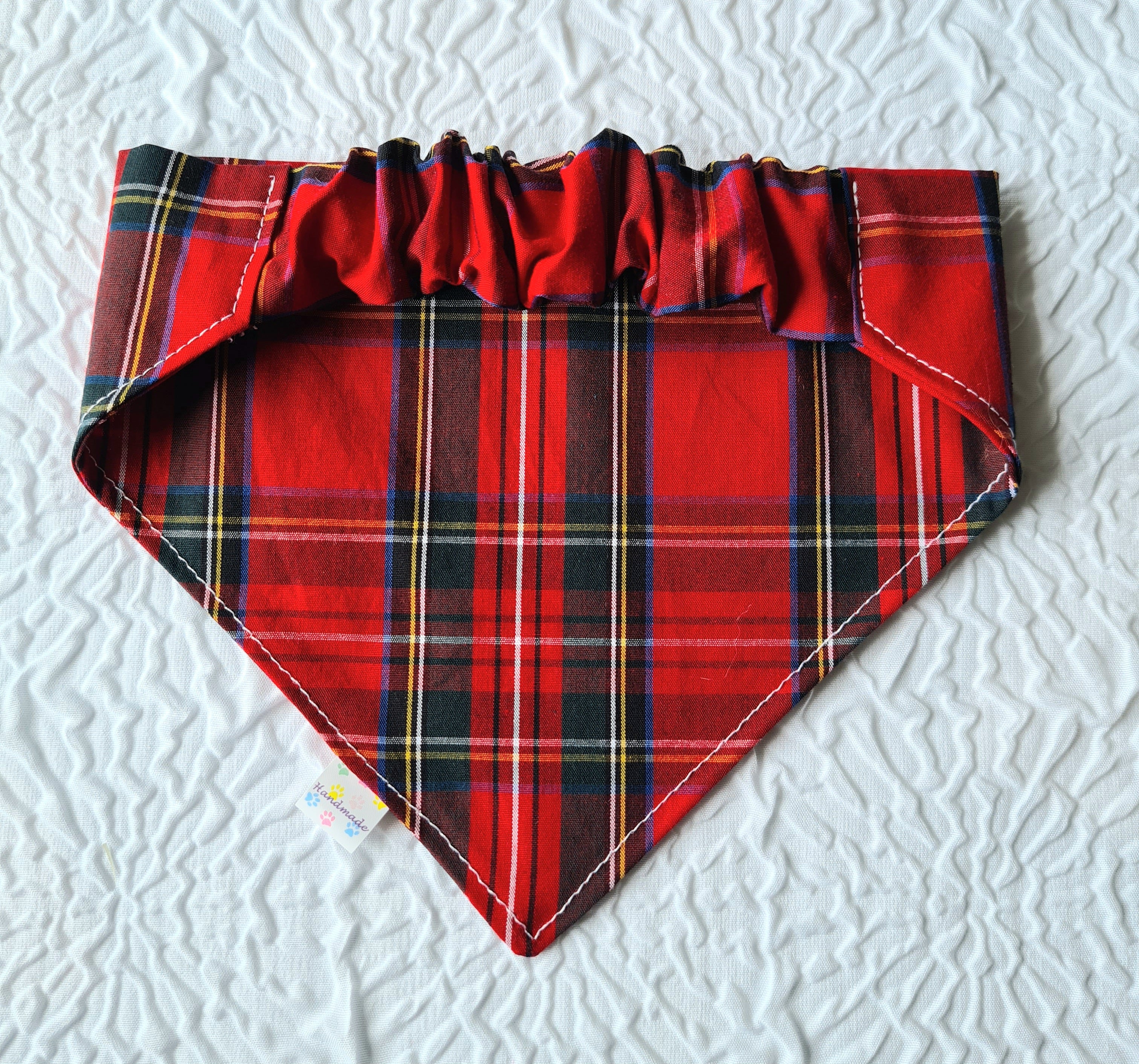 "The Highlander"  Dog / Cat Bandana - 100% Stylish Cotton Pet Accessory