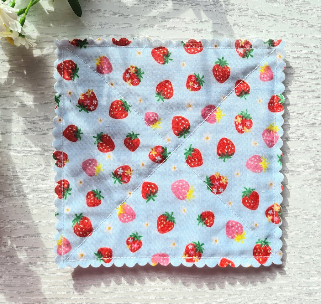 Handmade Jar Gripper / Opener - Strawberries