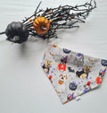 Halloween Dog & Cat Bandana – Spooky Scrunchie Style Pet Accessory
